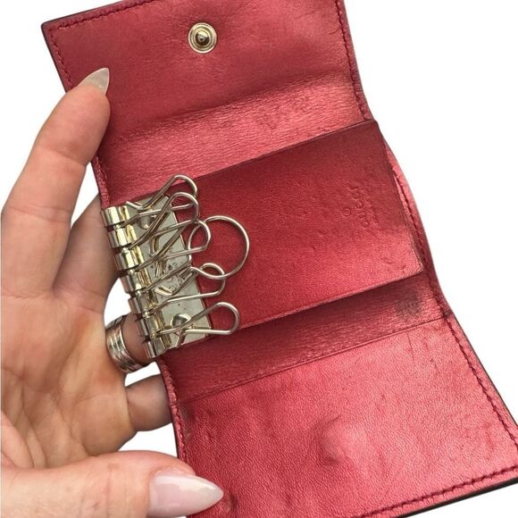 ✨GUCCI✨ Authentic Key case Red - Picture 8 of 13